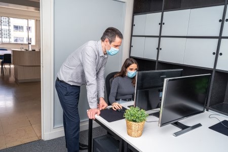 Petite salle de formation ABSUP avec des personnes